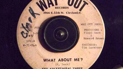 EXCEPTIONAL THREE Ft  RUBY CARTER -  WHAT ABOUT ME