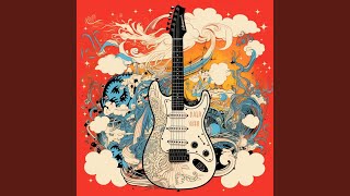 Cmaj7 A7 Dm7 G7 (I7 VI7 ii7 V7 120bpm Hardrock style Guitar Backing track)