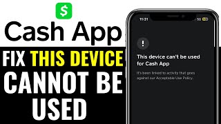 How To Fix This Device Cannot Be Used For Cashapp 2025 (SIMPLE GUIDE)