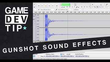 Game Dev Tip: Creating Gun Shot Sound Effects