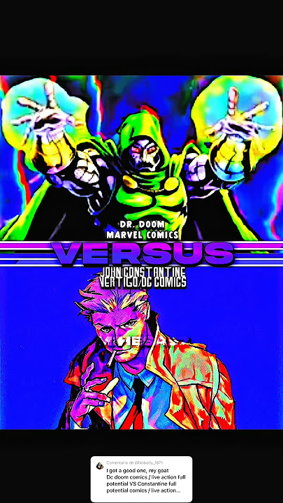 Doctor Doom vs John Constantine #Battle #Versus #VS #DC #Marvel