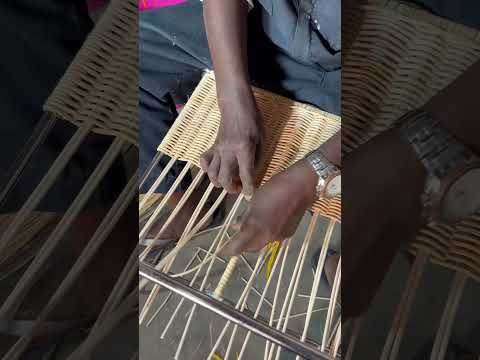 How rattan weaving