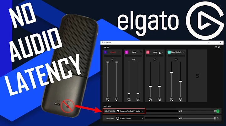 How To Use Elgato Wave Link With No Latency