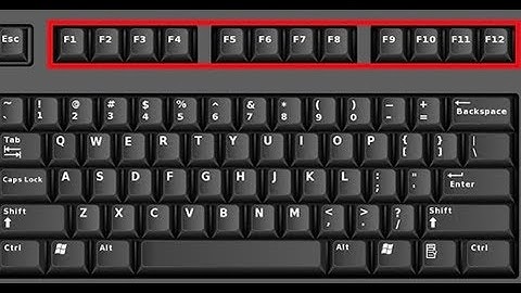 Do you know what F1 to F12 keys do? Learn now | HD 2017