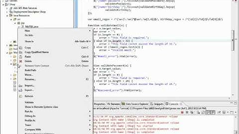 Setting up your JSP environment - 10.1 Finishing Up Your Sign Up Page