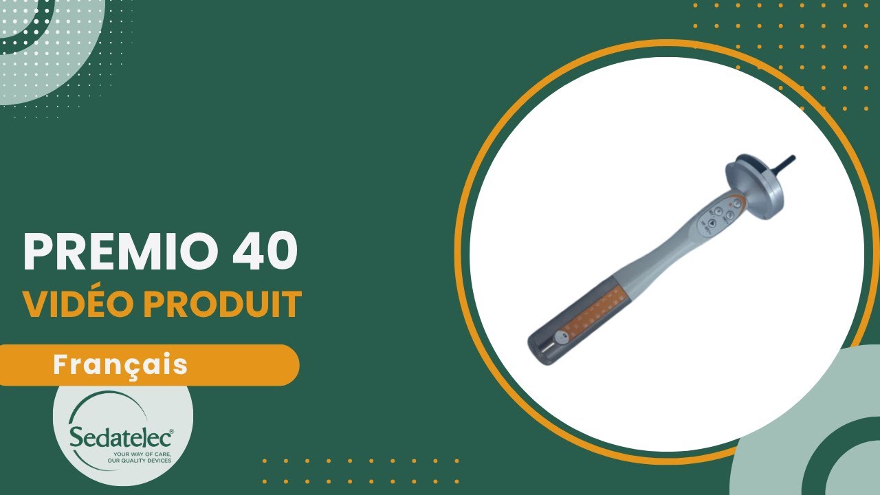 PREMIO 40 light Stimulation fréquencée lumière et couleur Sedatelec