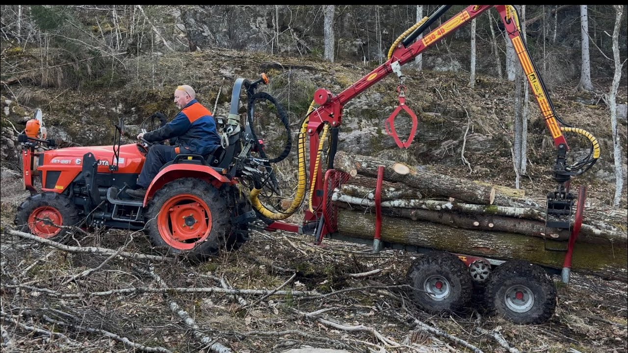 Med eken över berget
