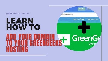 How to add your domain to your greengeeks Hosting