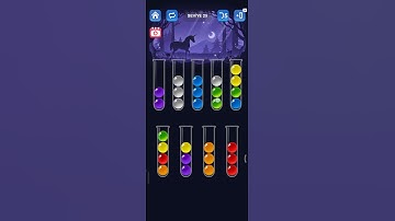 BALL SORT PUZZLE LEVEL 25