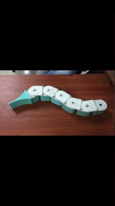snake robot || Arduino based swimming snake robot | Arduino control ...
