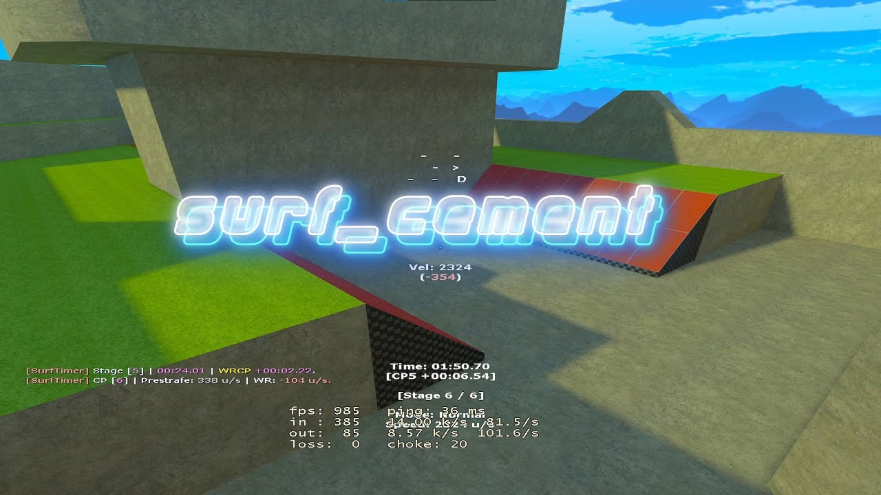 SURFTIMER | CLIENTMOD / CSS v34 | surf_cement (2.06 / PB) - YouTube