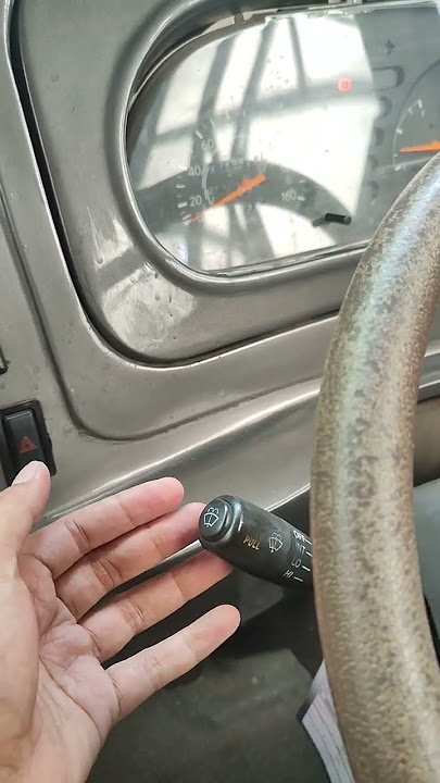 Tutorial cara menarik tuas Rem angin pada Bus Hino #shorts