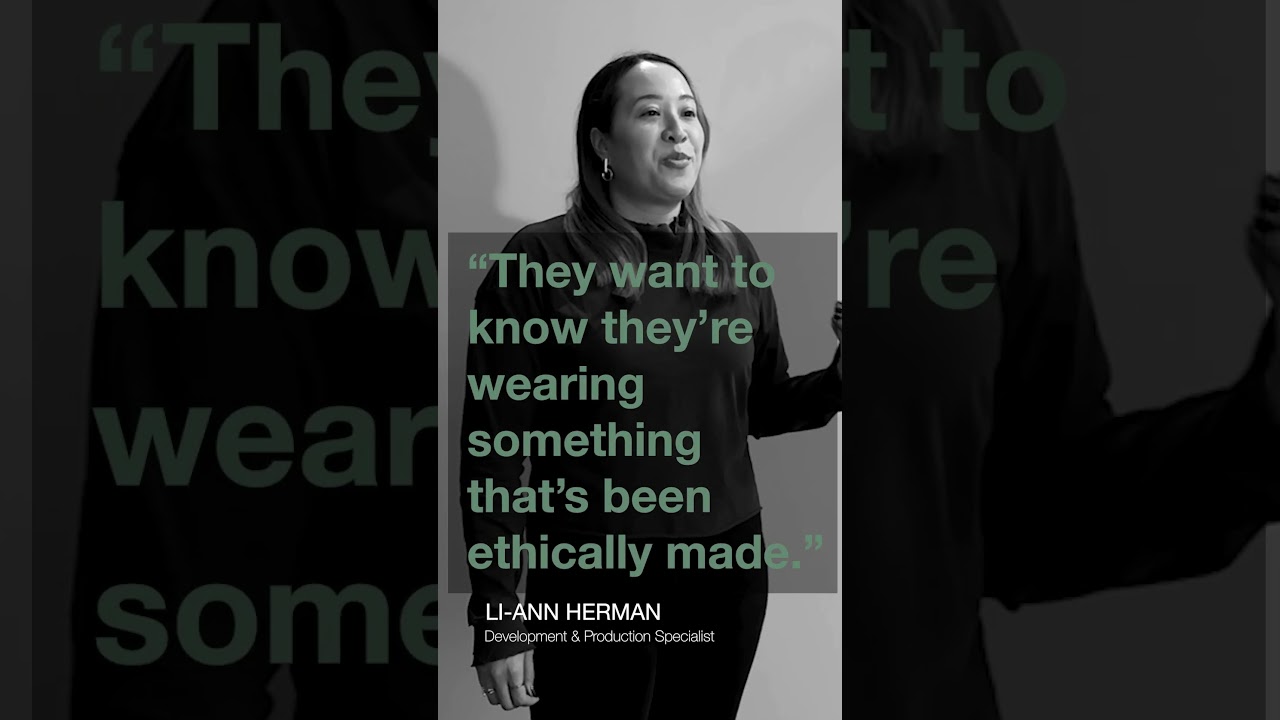 Transparency in Fashion. How important is this? LI ANN HERMAN explains. 