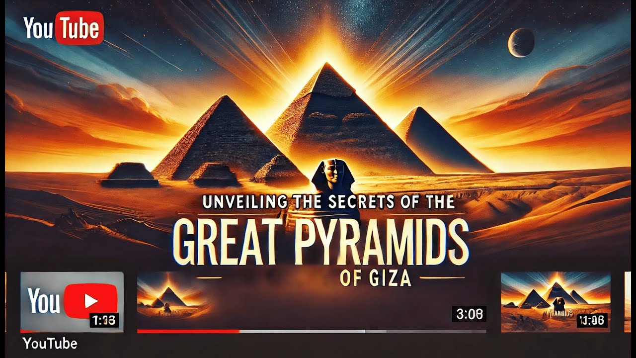 Unveiling the Secrets of the Great Pyramids of Giza: Wonders of Ancient ...