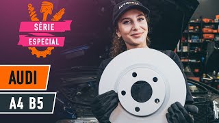 Instalação Discos AUDI A4 (8D2, B5): vídeo grátis