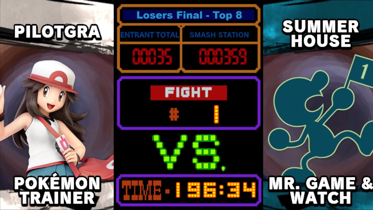 Smash Station: #359 - PIlotGra vs UwU | EMW 1 | SummerHouse - Losers Final - Top 8