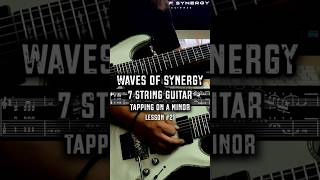 Tapping On A Minor  Michael Romeo Style  Guitar Tab  Fast U0026 Slow 7string Lesson wavesofsynergy