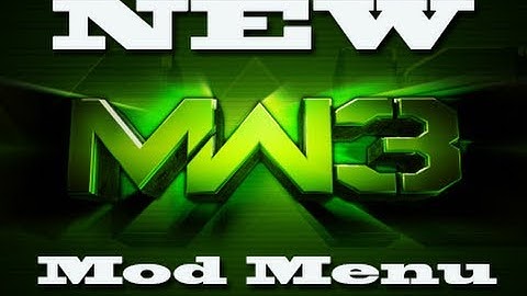 [MW3] ◆◆||Mod Menu ||Read Description||◆◆