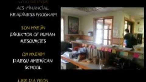 USAG Daegu Internship 19th Closing Ceremony - Group5 Video