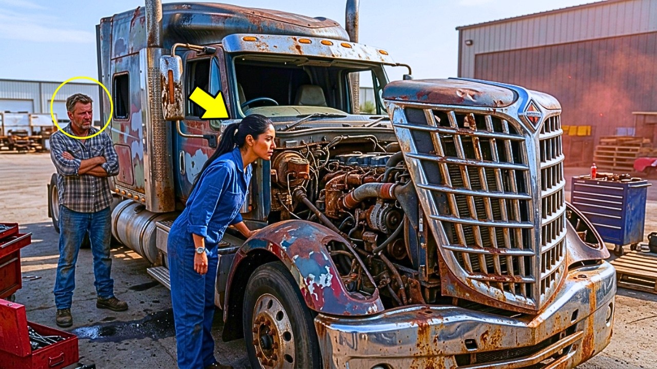 ELLA ACEPTÓ REVISAR UN INTERNATIONAL LONESTAR QUE NADIE QUISO Y LO QUE DESCUBRIÓ EN LA PRIMERA...