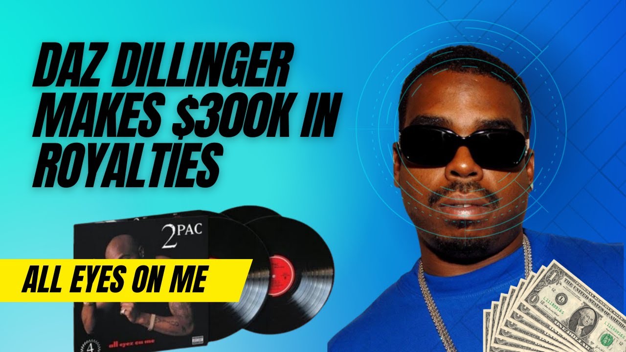 Watch #dazdillinger makes 💲3️⃣0️⃣0️⃣k of Royalties from #alleyezonme #tupacvideos #2pac on YouTube Watch #dazdillinger makes 💲3️⃣0️⃣0️⃣k of Royalties from #alleyezonme #tupacvideos #2pac on YouTube