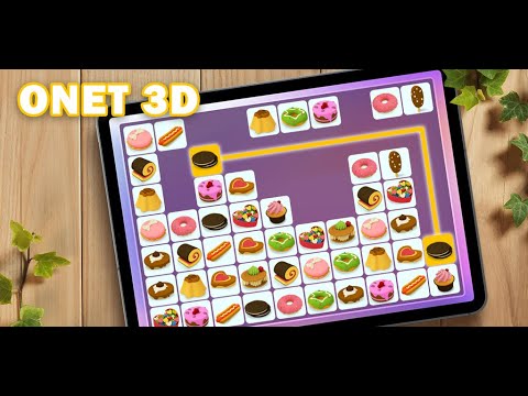 Onet 3D - لعبة الألغاز المطابقة