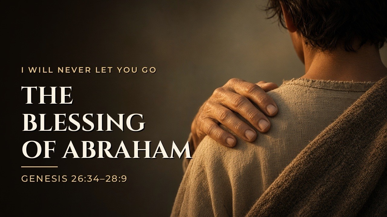 I Will Never Let You Go: "And I Will Give You the Blessing of Abraham" (Genesis 26:34-28:9)