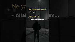 Allaha Bıraktım...