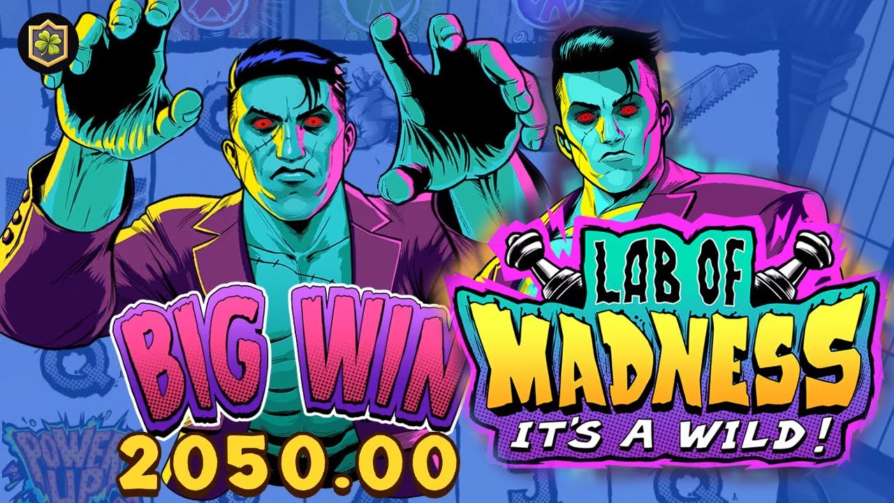 💥 Lab of Madness It’s A-Wild! (Play’n GO) 💥 Biggest EPIC WINs!