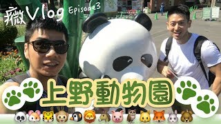 上野動物園的猴子居然會蓋被被？ | 癓Vlog Episode 3