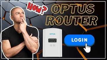 Optus router login