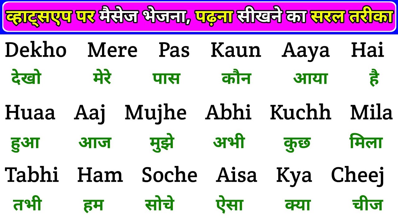 अंग्रेजी सीखने का मंत्र | Angreji Padhna Kaise Sikhe | English Reading Practice |How to read English