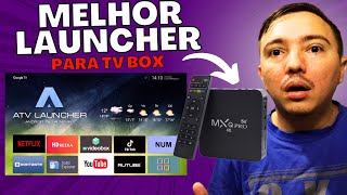 COMO TROCAR A LAUNCHER DA TV BOX MXQ PRO 4K (BAIXANDO E INSTALANDO)