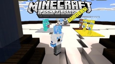 MCPE Shaders Mod With Shaders Texture Pack Review