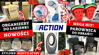 ACTION PAROWNICA DO UBRAŃ!!! 😱😱😱 ORGANIZERY DO ŁAZIENKI 😍  STYLOWY WENTYLATOR 😍 SUPER NOWOŚCI❗️❗️❗️