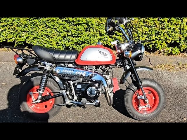 Z50J】レストアしたカスタムモンキー50愛車紹介！ボアアップで88cc最