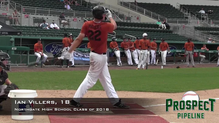 Ian Villers prospect video, 1B, Northgate High Sch...