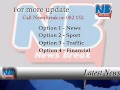 NewsBreak7pm, 03 October 2011