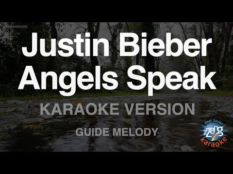Justin Bieber-Angels Speak (<strong>ft</strong>. Poo Bear (Visualizer)) (Melody) (Karaoke <strong>Version</strong>)