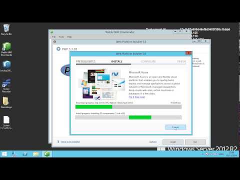 PHP installation prompt
