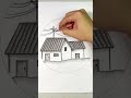 Simple Village Scenery Simple Village Scenery | Easy Pencil Sketch for Beginners#Simple Village#art🔥