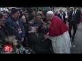 León XIV rinde su primer homenaje a la Virgen Inmaculada en la Plaza de España de Roma