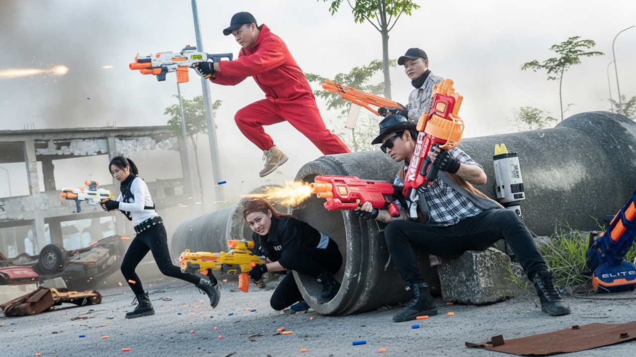 LTT Game Nerf Guns : SEAL X Confronts The Shadowclave In Elite