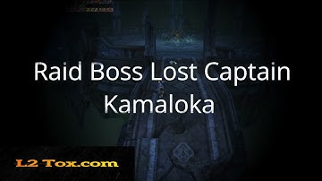 L2 Tox   Raid Boss Hunter  Lost Captain 
