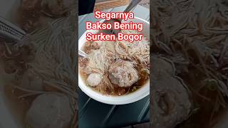 Bakso Bening Suryakencana Bogor, Nikmatnya Akurat. #Shorts