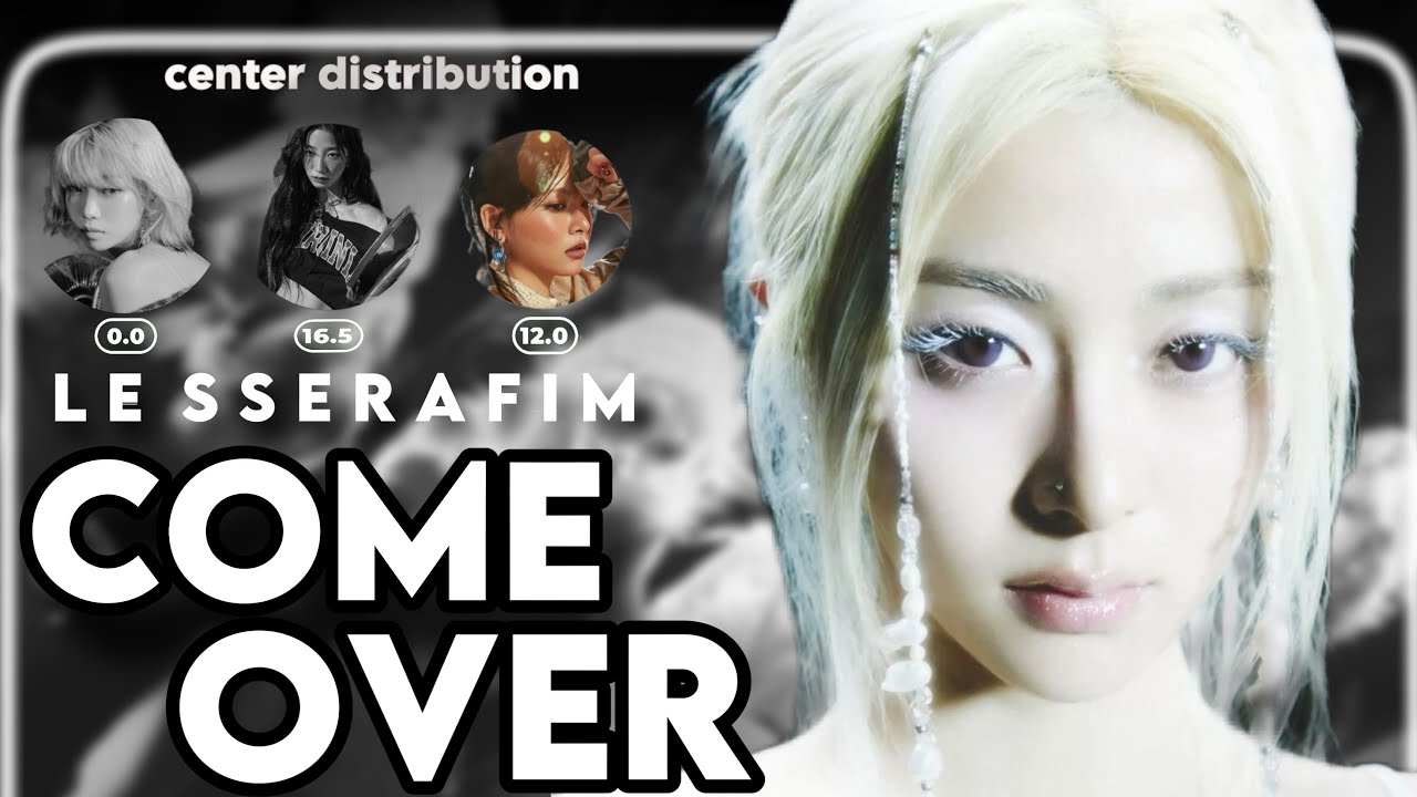 LE SSERAFIM — COME OVER | CENTER DISTRIBUTION