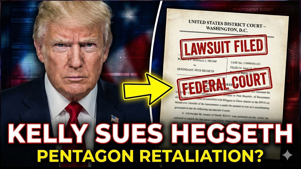 Senator Kelly SUES Pete Hegseth After SHOCKING Pentagon Retaliation Scheme
