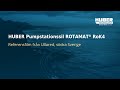 HUBER Pumpstationssil ROTAMAT® RoK4, referensfilm från Ullared i södra Sverige.