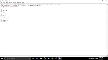 Python Programming Tutorial - 04 - Operators and Operands