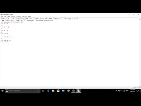 Python Programming Tutorial - 04 - Operators and Operands